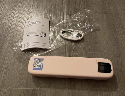 Smart Bluetooth Pill Organizer with App & Medication Reminders