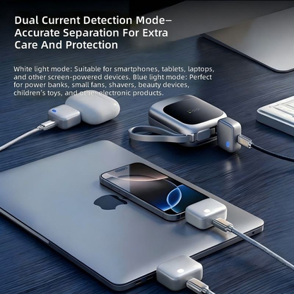 140W USB-C Smart Auto-Stop Magnetic Auto-Eject Laptop & Phone Charging Adapter with Multi-Protection