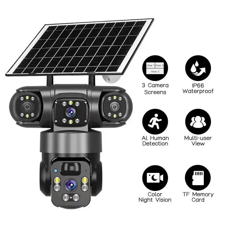 Smart Solar 4G CCTV Camera with Remote Monitoring