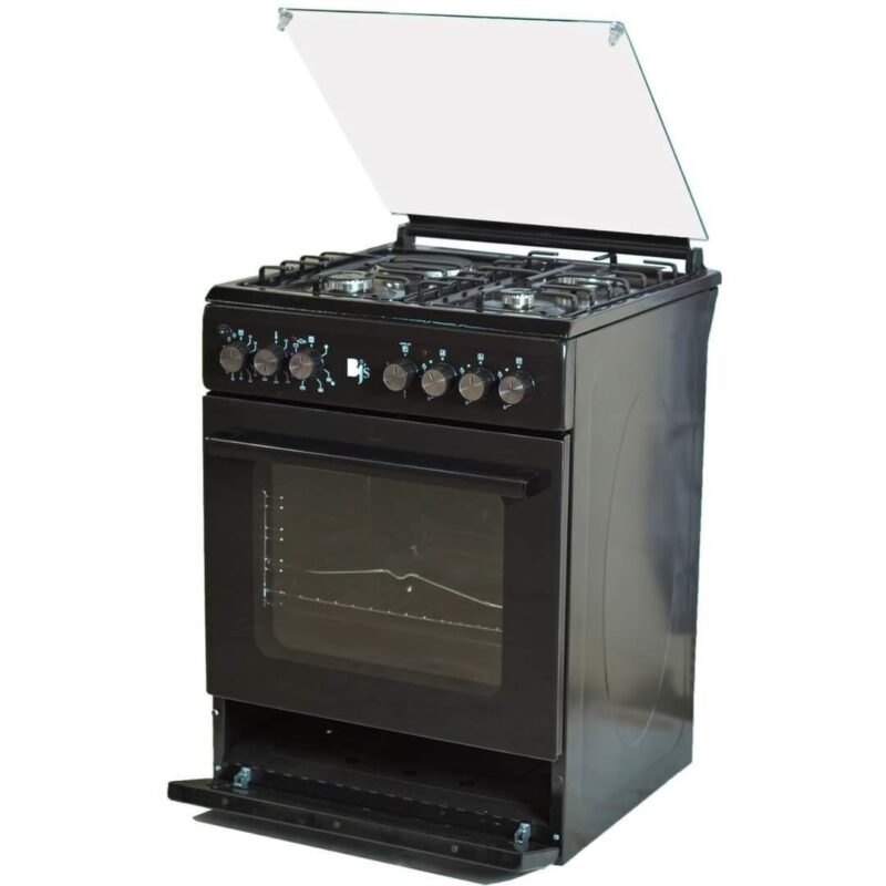 BJS 3+1 Cooker 60X60cm 3-GAS+1 Hot Plate With Turbo Fan