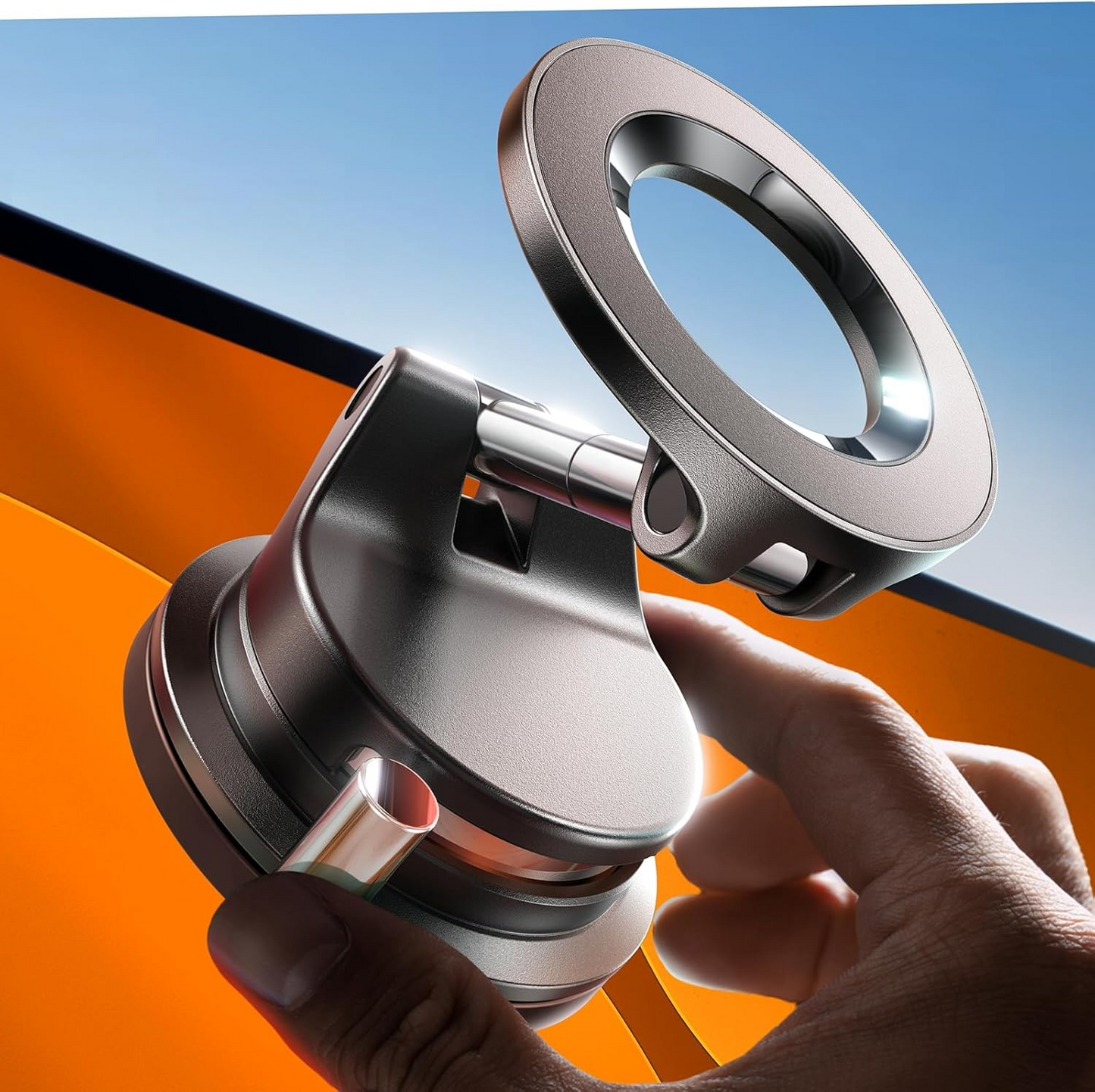 Magnetic Phone Holders for Your Car Vacuum, Phone Mount for Car Accessories for Women Men, Suction Phone Holder Gifts Kits,