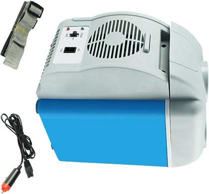 2 in 1 7.5L 12V Car Refrigerator with Coolers and Warmer, Fast Cooling Multifunctional Portable Freezer