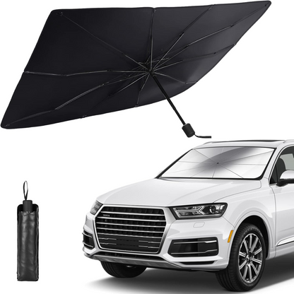 Foldable Car Windshield Umbrellas, Sun Shade Umbrella for Front Windows, Suitable for Windshields of Various Car Models (Large