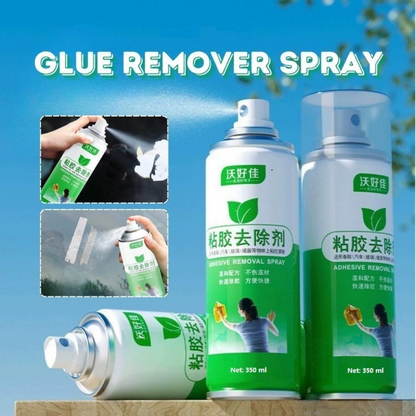 Multipurpose Sticker Adhesive Glue Remover Spray, Sticker Lifter Stain Remover Adhesive Cleaner All Purpose Effective Adhesive Remover Liquid for Glass, Metal, Wall