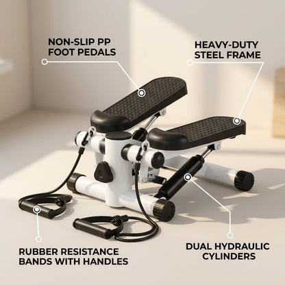 Mini stepper exercise machine